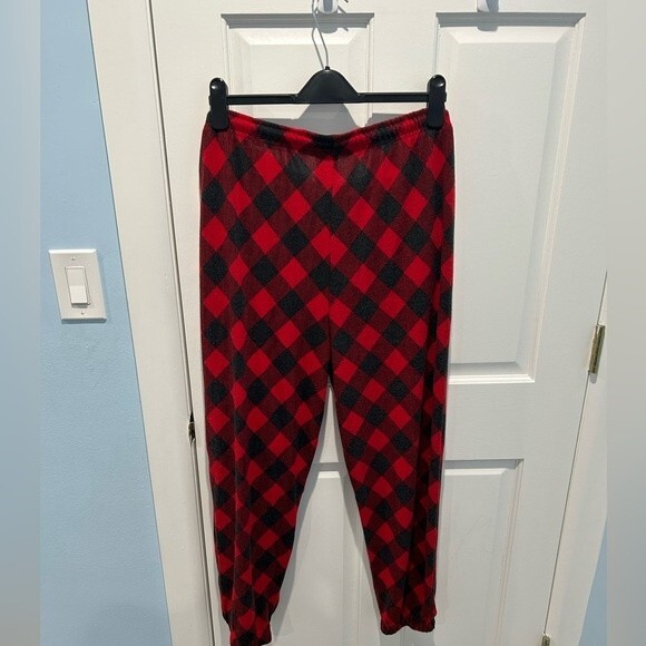 NEW Friends TV Show Logo MEN Jogger Pants Red&Black Size XL - Picture 2 of 4
